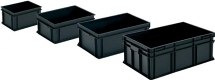 Pojemnik EUR, ESD, 600x400x120mm