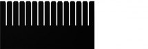 Wkład przegrodowy ESD do pojemników 600x400mm, siatka - 55mm, 353x180x3mm