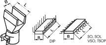 Dysza rozlutownicza do urządzeń Labor-S oraz HOT-JET-S, 12,2x0,5mm