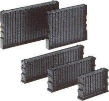 Ścianka systemowa UTZ, boczna, 33 rowki 2mm, 352x95x30mm,  ESD.