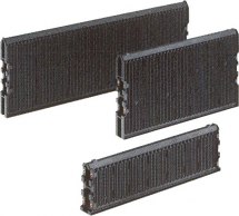 Ścianka systemowa UTZ, boczna, 52 rowki 3mm, 550x190x35mm, ESD.