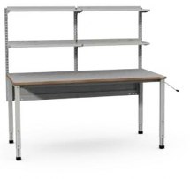 Stanowisko montażowe Table 200 C2, z korbą do regulacji wysokości, blat 1530x750mm