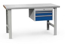 Stanowisko montażowe Table 500 C2, z szufladami, 1530x800mm.