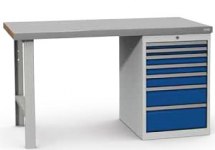 Stanowisko montażowe Table 500 C5, z szufladami. 1530x800mm.