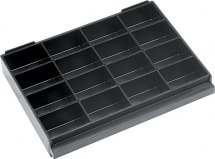 Szuflada ESD z przegródkami do magazynu ESD 2500.