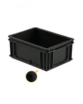 Pojemnik ESD, seria Atena 200 x 300 x 120 mm.