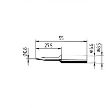 Grot lutowniczy ER-4004 Typ ERSA 832.