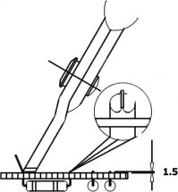 Szczypce do cięcia TR-30-15-V